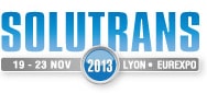 Exhibitor at Solutrans Fair in Lyon from the 19th to the 23rd November 2013